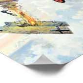 WWI ERNST UDET FOKKER D.VII PRINT (Hoek)