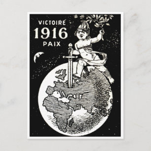 WWI French Victory Briefkaart