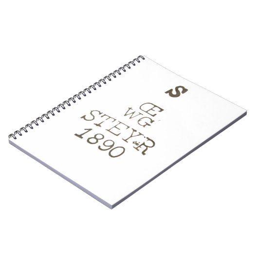 WWI German Austria Gewehr Steyr  Notitieboek (Linkerzijde)