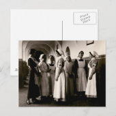WWI German Nurses Briefkaart (Voorkant / Achterkant)