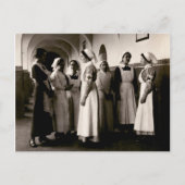 WWI German Nurses Briefkaart (Voorkant)