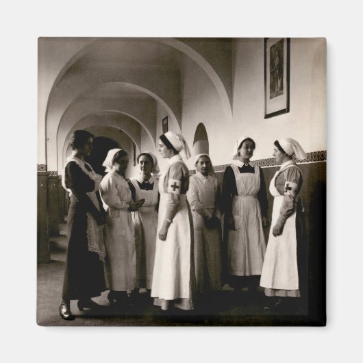 WWI German Nurses Magneet (Voorkant)