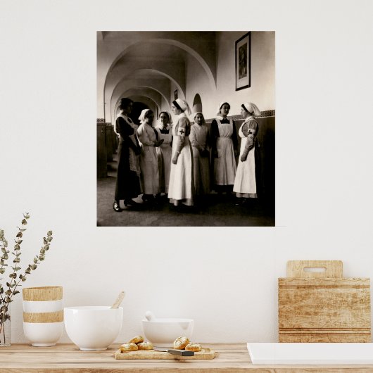 WWI German Nurses Poster (Keuken)