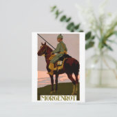 WWI German Uhlan Briefkaart (Staand voorkant)