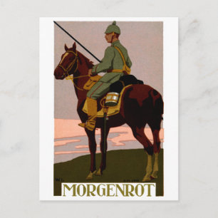 WWI German Uhlan Briefkaart