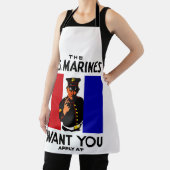  WWI Marine Recruitment Poster Schort (Insitu)