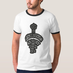 WWI Mosin Nagant geweer Remington keurtekens T-shirt