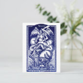 WWI Nederlands Poster tegen oorlogsgeweld Briefkaart (Staand voorkant)