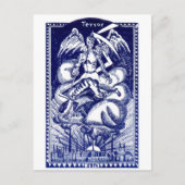 WWI Nederlands Poster tegen oorlogsgeweld Briefkaart (Voorkant)