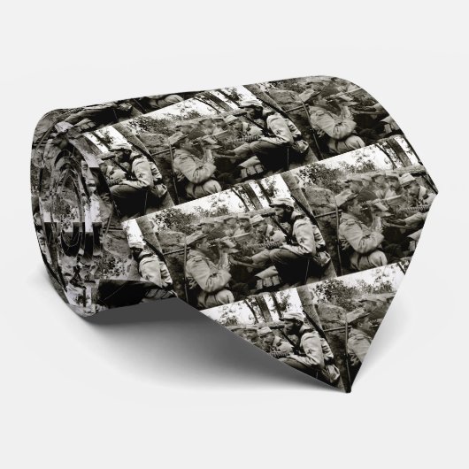 WWI-Pistool voor Franse machines Stropdas (Opgerold)