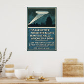 WWI poster 20 x 30 voor werving Brits leger (Keuken)