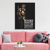 WWI Poster - Boeken gezocht Canvas Afdruk (Insitu (Woonkamer))