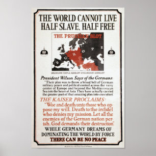 WWI Propaganda Poster