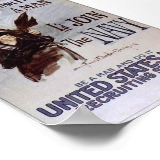 WWI propaganda-poster/oorlogsinspanning Poster (Hoek)