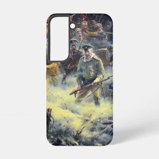 WWI Tsarist Russian Charge of the Dead Men  Samsung Galaxy Hoesje (Achterkant)