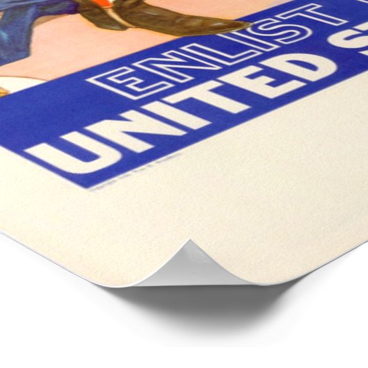 WWI Verdedig uw land Poster (Hoek)