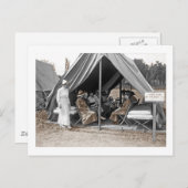 WWI Verpleegstagiairs Briefkaart (Voorkant / Achterkant)