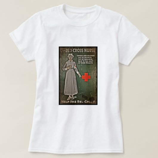 WWI Verzekeringsfonds Toenemende Afbeeldingen T-shirt (Design voorkant)