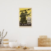WWI volg me! Poster (Keuken)