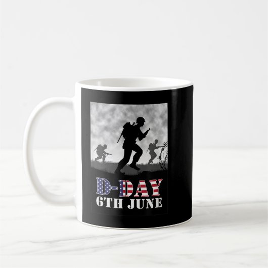 WWII 6 juni 1944 D-Day 75th Jubileum Koffiemok (Links)