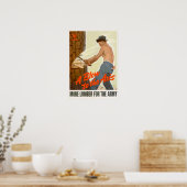 WWII A Bloed aan de as Poster (Keuken)