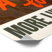 WWII A Bloed aan de as Poster (Hoek)