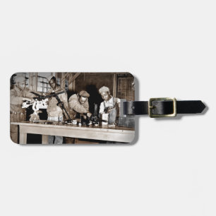 WWII Airmen Armorers Bagagelabel