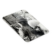 WWII American Soldaat in Bastogne Magneet (Rechterzijde)