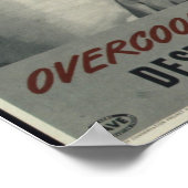  WWII-Amerikaanse propaganda Poster (Hoek)