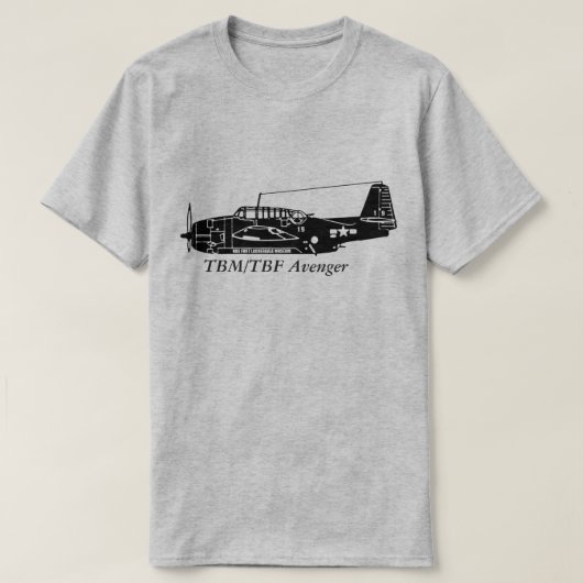 WWII Avenger T-shirt (Design voorkant)