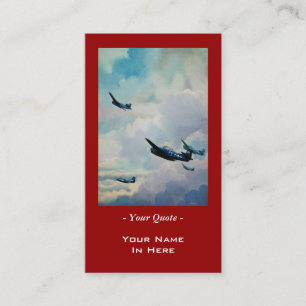 WWII Avenger Visitekaartje