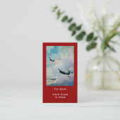 WWII Avenger Visitekaartje (Staand voorkant)