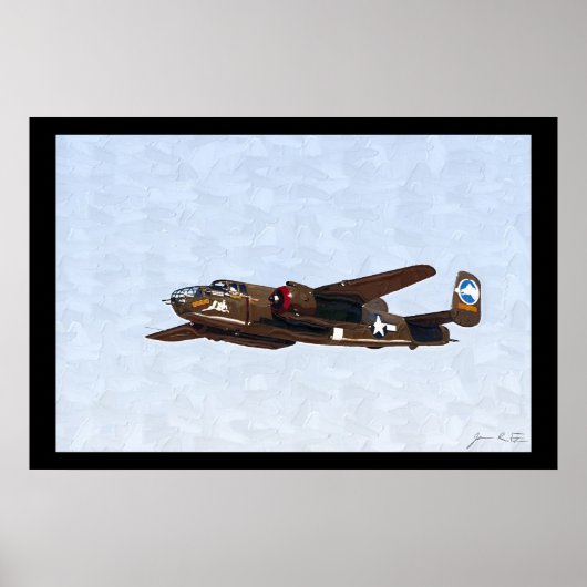 WWII-bomenaar Poster (Voorkant)