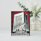 Wwii Books Briefkaart (Staand voorkant)