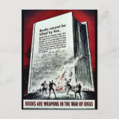 Wwii Books Briefkaart (Voorkant)