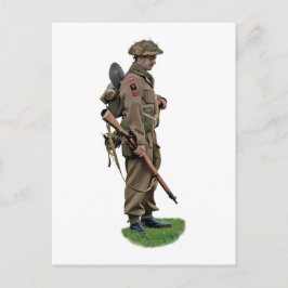 WWII British Tommy Briefkaart