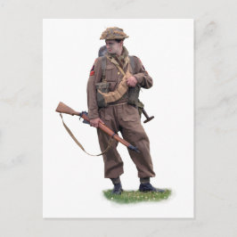 WWII British 'Tommy' Briefkaart