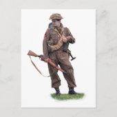 WWII British 'Tommy' Briefkaart (Voorkant)