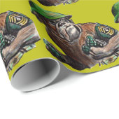 WWII Buldog dog soldaat Sgt. Rover Cadeaupapier (Rol Hoek)