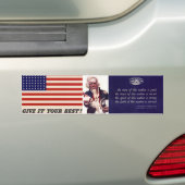 WWII Bumpersticker patriottisch Poster (Op auto)