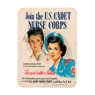 WWII Cadet Verpleegkundige Magneet