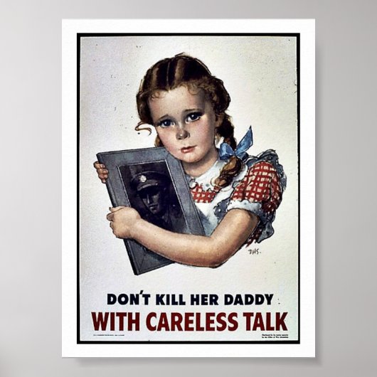 Wwii Careless11 Poster (Voorkant)
