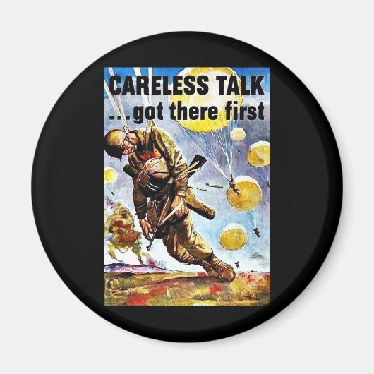 Wwii Careless1 Magneet (Voorkant)