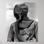 WWII Chemical Suit Poster (Voorkant)