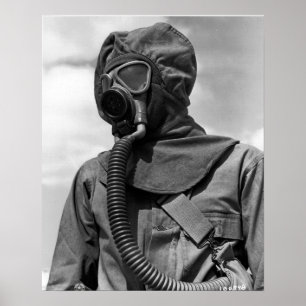 WWII Chemical Suit Poster