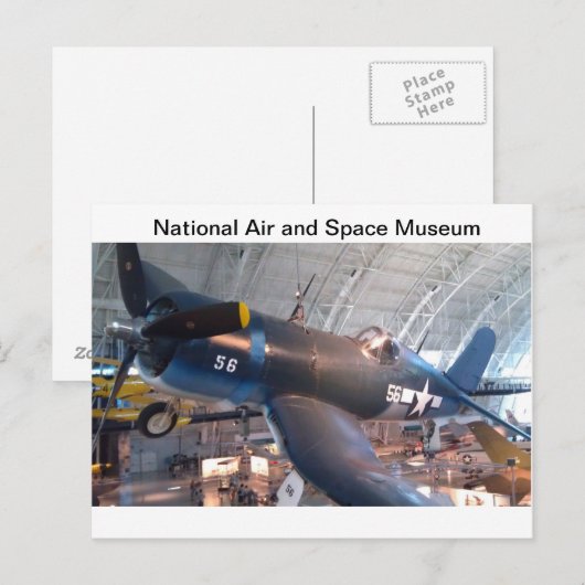 WWII Coarsair Briefkaart (Voorkant / Achterkant)