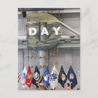WWII D-Day Sign Briefkaart