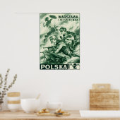 WWII Defenders van Warschau Poster (Keuken)