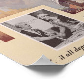 WWII Defensie van onze vrijheid begint in de fabri Poster (Hoek)