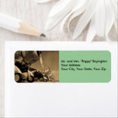 WWII Douglas SBD onverschrokken gevechtsvliegtuige Etiket (Insitu)